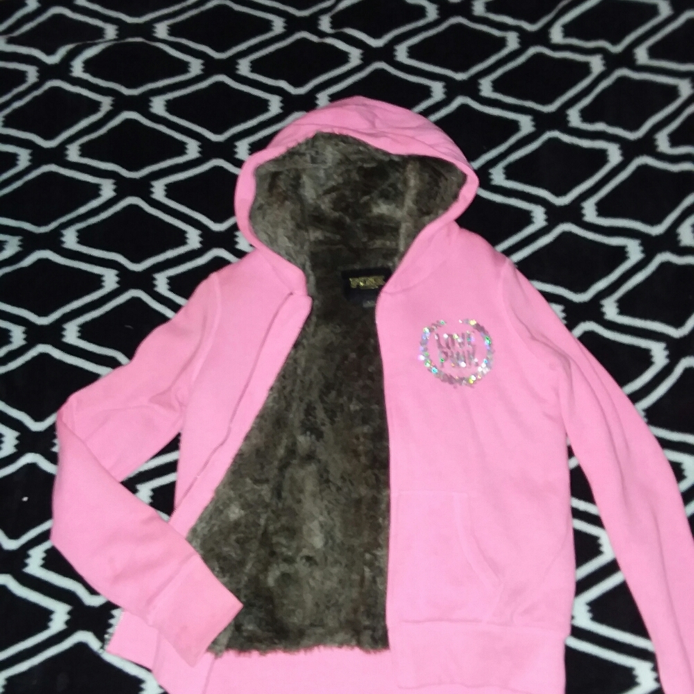 VS PINK Zip Up Hoodie
